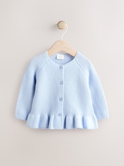 Blue Cardigan (0mths-2yrs) - Image 1 of 6