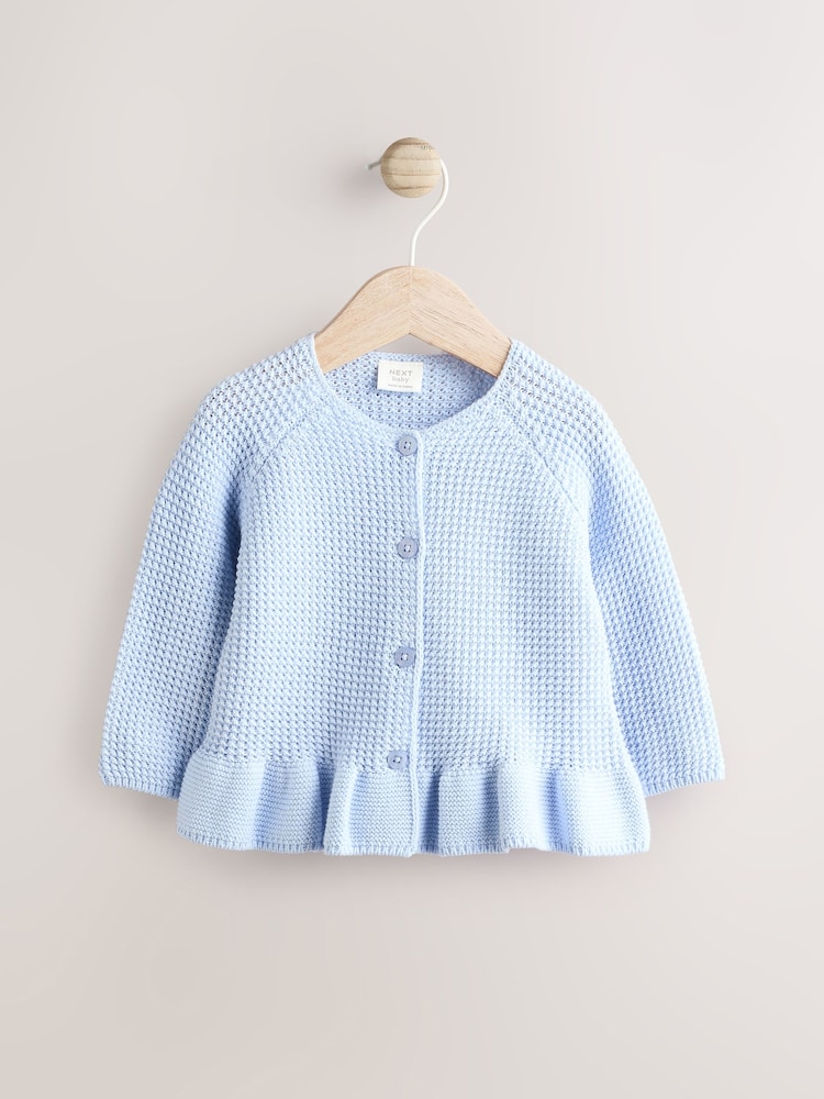 Blue Cardigan (0mths-2yrs) - Image 1 of 6