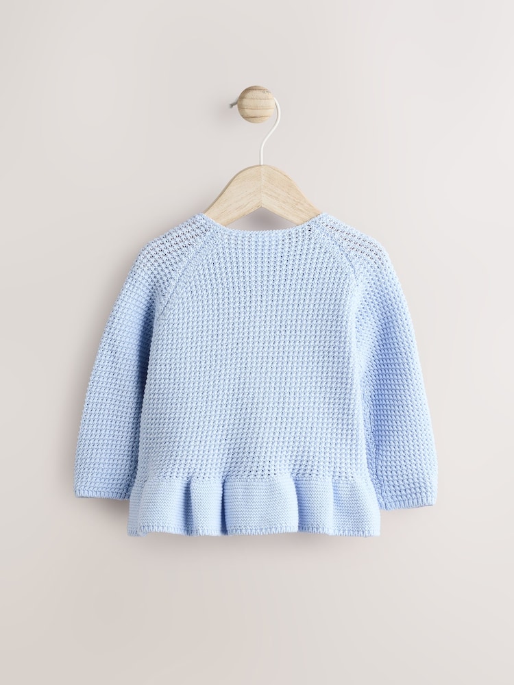 Blue Cardigan (0mths-2yrs) - Image 2 of 6