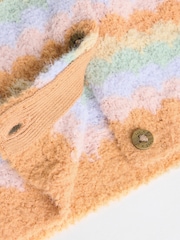 Multi Knitted Stripe Baby Cardigan (0mths-2yrs) - Image 9 of 9