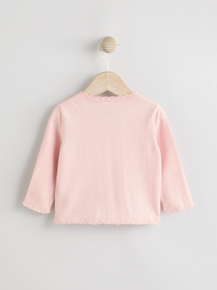 Pink Cardigan (0mths-2yrs) - Image 2 of 6