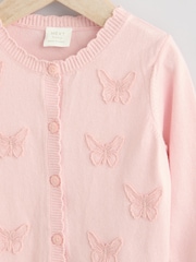 Pink Cardigan (0mths-2yrs) - Image 3 of 6