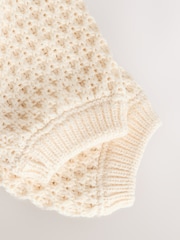 Ecru Knitted Button Cardigan (0mths-2yrs) - Image 6 of 7