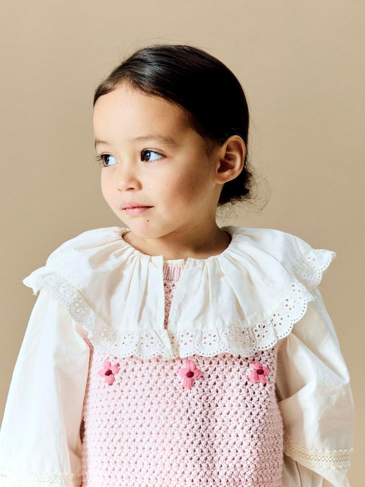 Name It Knited Floral Vest - Imagen 2 de 3