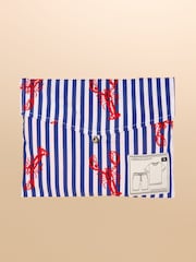 Joules Harford Red Nightwear Set With Packable Travel Bag - Image 8 of 8