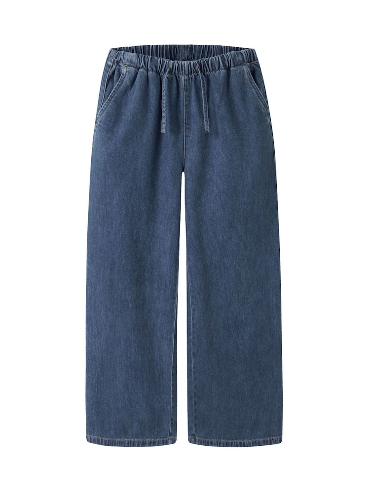 Name It Wide Pull-up Jeans - Imagem 1 de 3