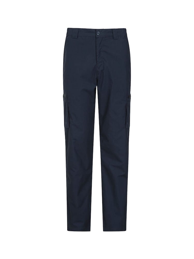 Mountain Warehouse Blue Trek II Mens Trousers - Image 1 of 5