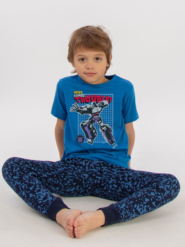 Rags & Rascals Blue Hasbro Transformers Pyjamas - Image 1 of 2