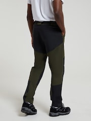Mountain Warehouse Green Forest Mens Water-Resistant Trekking Trousers - Image 2 of 4