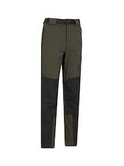 Mountain Warehouse Green Forest Mens Water-Resistant Trekking Trousers - Image 3 of 4