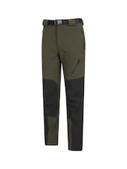 Mountain Warehouse Green Forest Mens Water-Resistant Trekking Trousers - Image 4 of 4