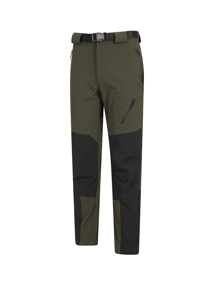 Mountain Warehouse Green Forest Mens Water-Resistant Trekking Trousers - Image 4 of 4