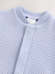 Blue Baby Textured Bomber Jacket (0mths-2yrs) - Image 2 of 7