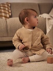 Neutral Baby Jersey Jacket (0mths-2yrs) - Image 1 of 9