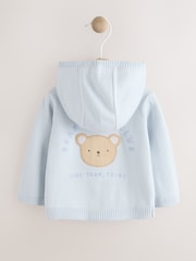 Blue 100% Cotton Cardigan (0mths-2yrs) - Image 6 of 9