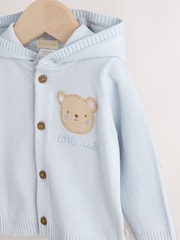 Blue 100% Cotton Cardigan (0mths-2yrs) - Image 7 of 9
