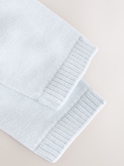 Blue 100% Cotton Cardigan (0mths-2yrs) - Image 9 of 9