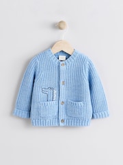 Blue Crocodile 100% Cotton Cardigan (0mths-2yrs) - Image 2 of 7