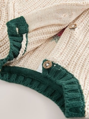 Natural 100% Cotton Cardigan (0mths-2yrs) - Image 4 of 6
