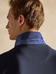 Joules Woody Navy Cotton Pique Polo Shirt - Image 6 of 8