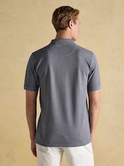 Joules Woody Grey Cotton Pique Polo Shirt - Image 2 of 8