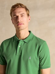 Joules Woody Bright Green Cotton Pique Polo Shirt - Image 5 of 8
