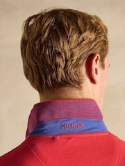 Joules Woody Red Cotton Pique Polo Shirt - Image 3 of 8