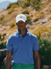 Joules Woody Light Blue Cotton Pique Polo Shirt - Image 1 of 9