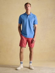 Joules Woody Light Blue Cotton Pique Polo Shirt - Image 4 of 9