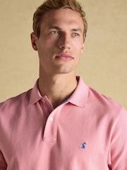 Рожевий - Сорочка-поло Joules Woody Cotton Pique - Image 4 of 8