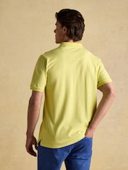 Joules Woody Yellow Cotton Pique Polo Shirt - Image 3 of 9