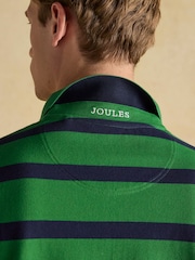 Grün gestreift - Joules Woody Polo-Shirt aus Baumwoll-Piqué - Bild 6 von 8