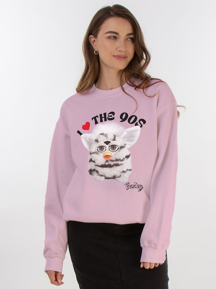Brands In Hasbro Furby Love The 90s Sweat Top - Imagen 1 de 5