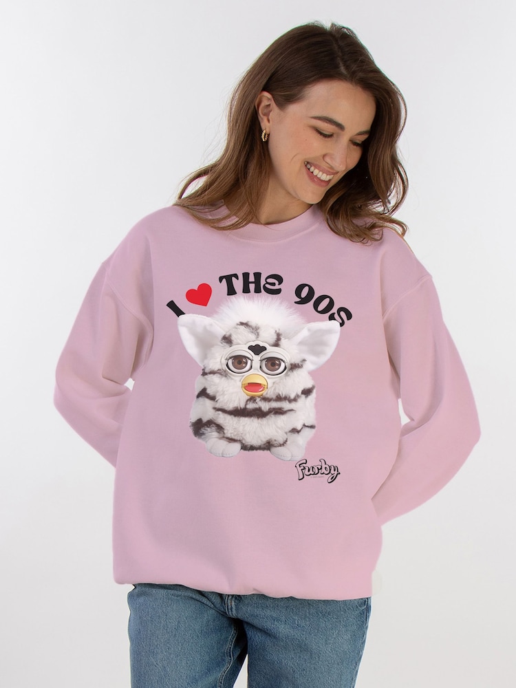 Brands In Hasbro Furby Love The 90s Sweat Top - Imagen 2 de 5