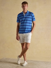 Gestreift, Blau - Joules Woody Polo-Shirt aus Baumwoll-Piqué - Bild 5 von 7