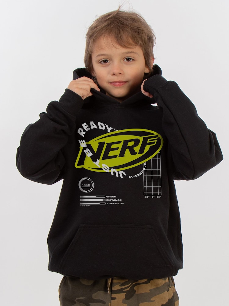 Rags & Rascals Hasbro Nerf Ready Black Hoodie - Image 1 of 2