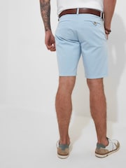Joe Browns Blue Washed Chino Shorts - Image 2 of 5