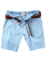 Joe Browns Blue Washed Chino Shorts - Image 5 of 5