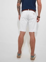 Joe Browns White Washed Chino Shorts - Image 3 of 5