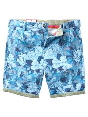 Joe Browns Blue Content Bold Floral Summer Shorts - Image 5 of 5