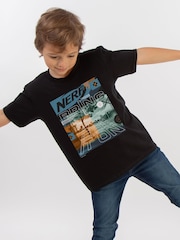 Rags & Rascals Black Hasbro Nerf Bring It On T-Shirt - Image 1 of 2