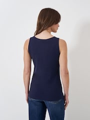 Crew Clothing Blue Classic Vest - Image 2 of 5