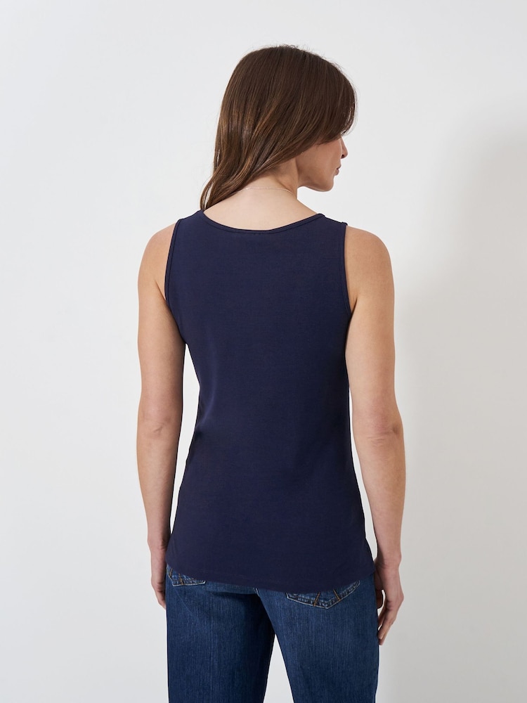Crew Clothing Blue Classic Vest - Image 2 of 5