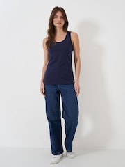 Crew Clothing Blue Classic Vest - Image 3 of 5