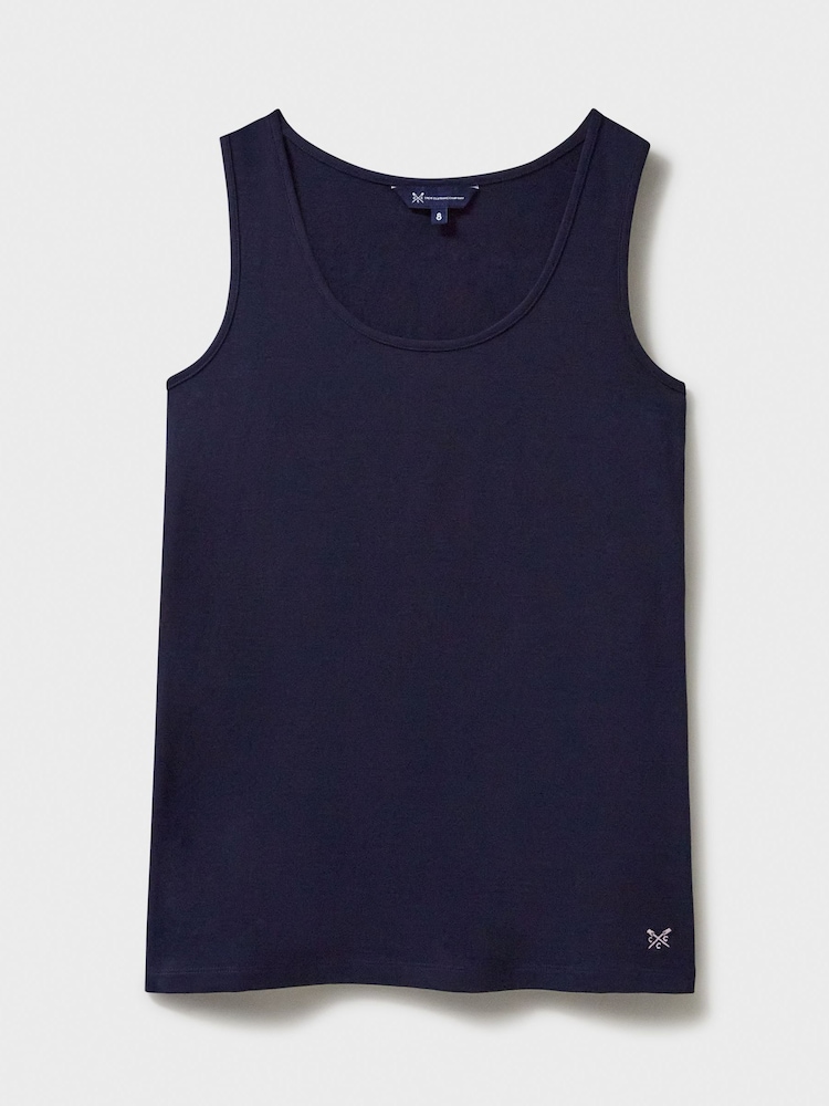 Crew Clothing Blue Classic Vest - Image 5 of 5
