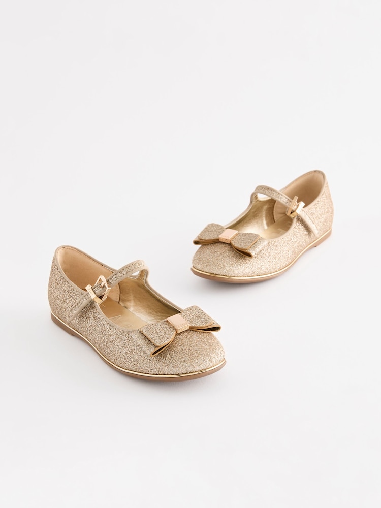 Baker by Ted Baker Girls Occasion Bow Mary Jane Shoes - Image 1 of 6