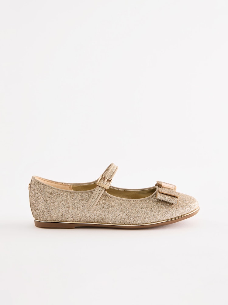 Baker by Ted Baker Girls Occasion Bow Mary Jane Shoes - Image 2 of 6