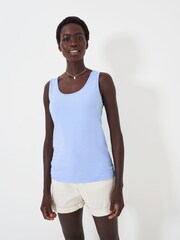 Crew Clothing Light Blue Classic Vest - Image 1 of 5