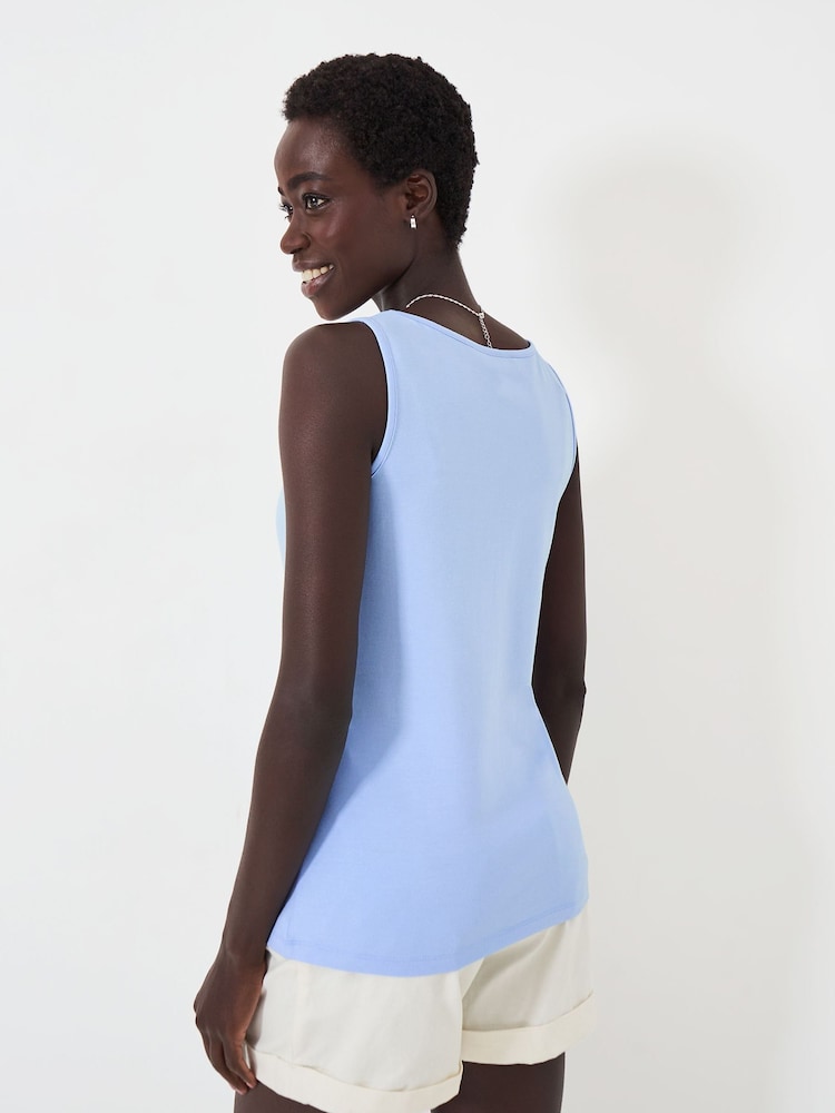 Crew Clothing Light Blue Classic Vest - Image 2 of 5
