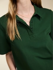 Baukjen Green Margaret Regenerative Cotton Polo Shirt - Image 3 of 4